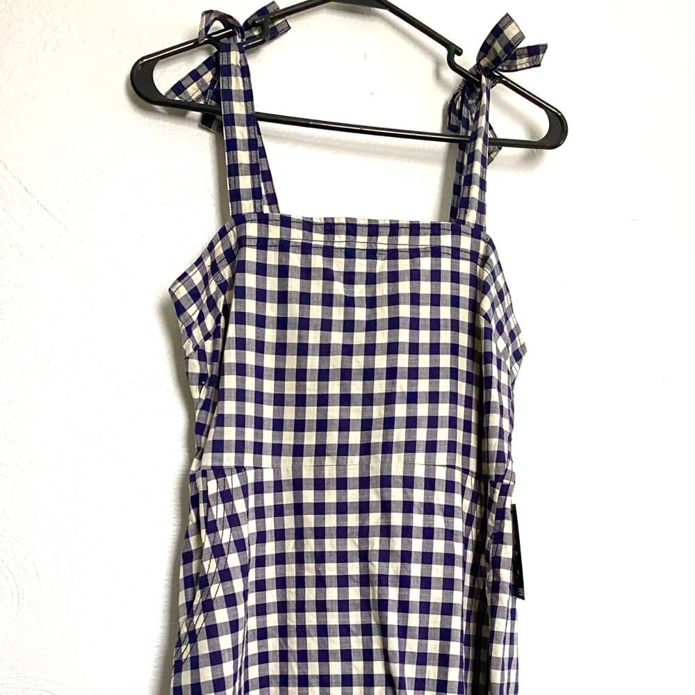 Express buffalo plaid mini dress